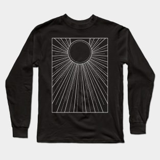 Geometric Sun Long Sleeve T-Shirt
